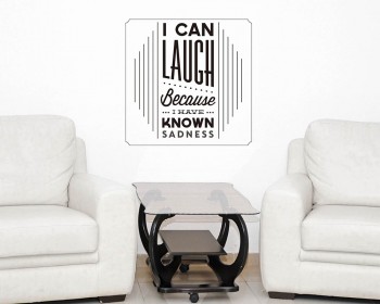 I Can Laugh Quotes Wall Decal Motivational Vinyl Art Stickers I Can Laugh Quotes Wall Decal Motivational Vinyl Art Stickers